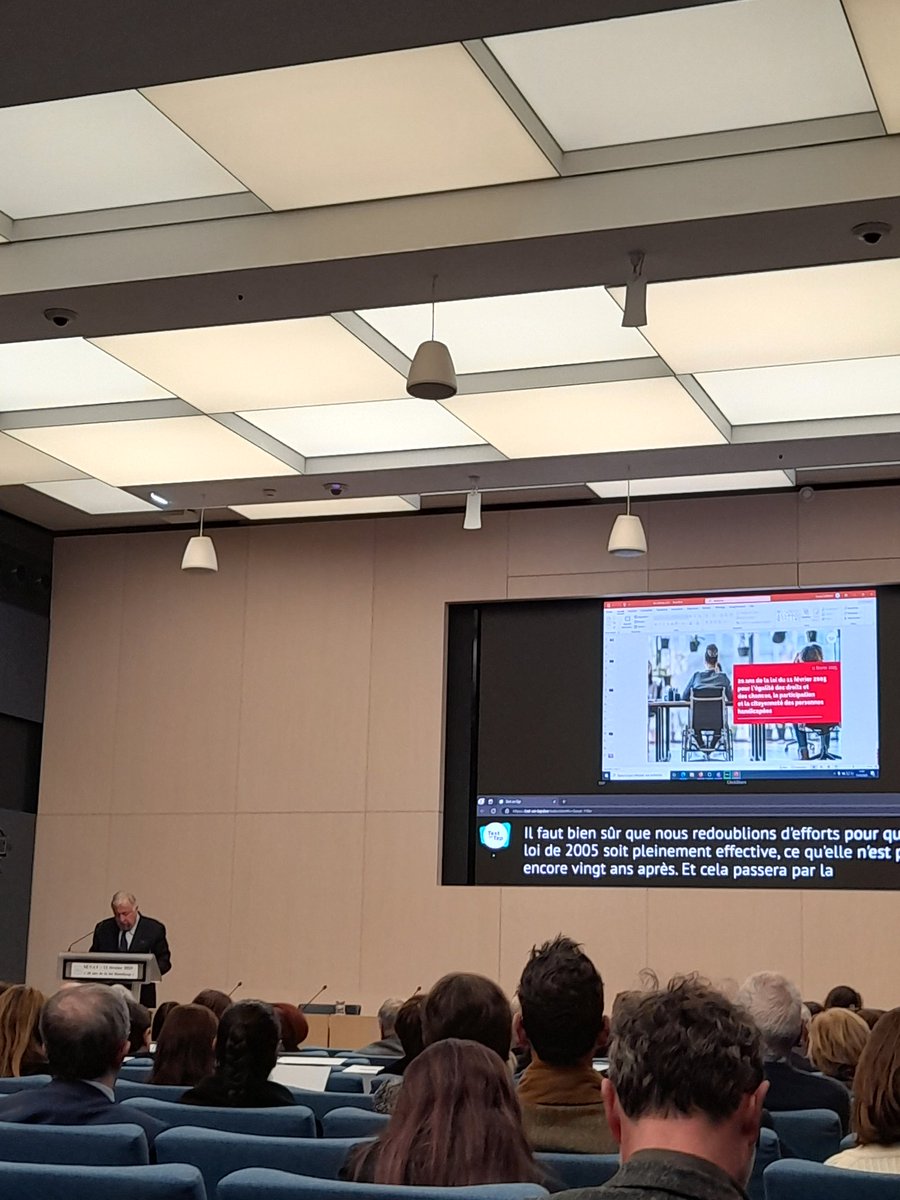Anniversaire de la loi du 11 février 2005 au <a href="/Senat/">Sénat</a> ! Super bilan av une méthode innovante ! des  compte-rendus du groupe Handicap <a href="/MpRicher/">Marie-Pierre Richer</a> et de chaque président (e) de commissions extrêmement riches, intéressants, très fidèles aux auditions associatives.Bravo <a href="/Mouiller_P/">Philippe Mouiller</a>