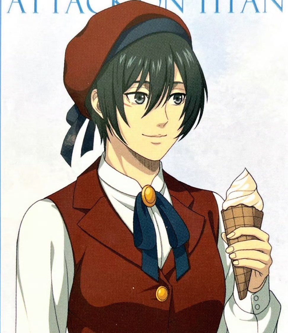mikasagallery's tweet image. Mikasa  Ackerman