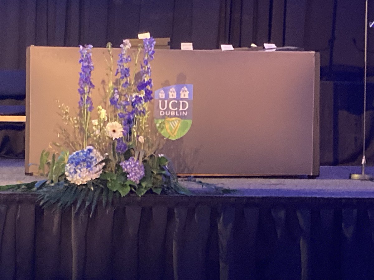 All set for the Ad Astra Awards Ceremony in UCD.