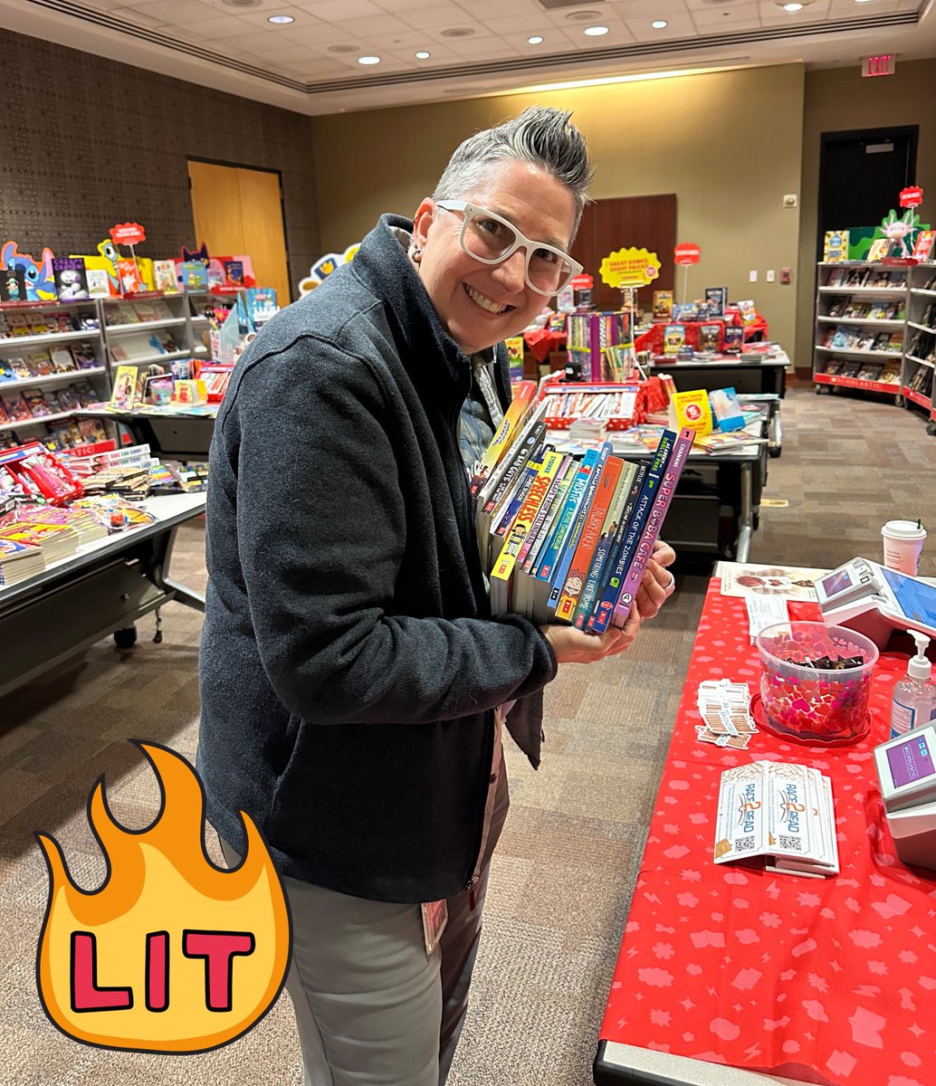 Jen Hall, NBCT (@apsitjen) on Twitter photo I had fun shopping at the <a href="/APSMediaServ/">APS Media Services</a> <a href="/Scholastic/">Scholastic</a> Book Fair at the Central Office.
I picked up a few books to be gifted to our <a href="/apsupdate/">ATL Public Schools</a> students. Be sure to stop by now through Thurs. at 4 PM.
Get some books to share with your family or donate to our APS scholars. #reading I had fun shopping at the <a href="/APSMediaServ/">APS Media Services</a> <a href="/Scholastic/">Scholastic</a> Book Fair at the Central Office.
I picked up a few books to be gifted to our <a href="/apsupdate/">ATL Public Schools</a> students. Be sure to stop by now through Thurs. at 4 PM.
Get some books to share with your family or donate to our APS scholars. #reading