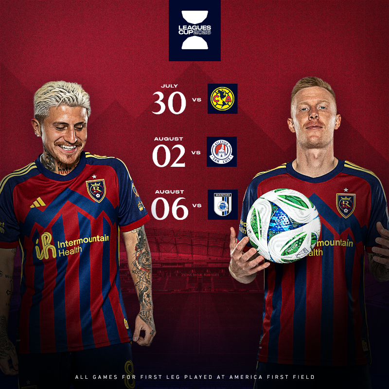 realsaltlake's tweet photo. The first leg of @LeaguesCup is coming to the Riot 😤