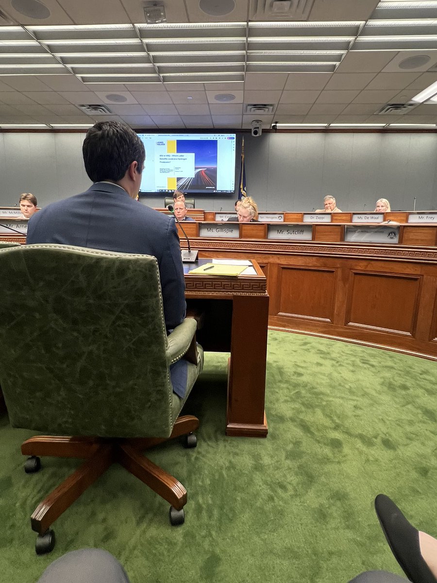 spwright84's tweet image. Seersucker Strategies is excited to see the #Hydrogen innovations in #Louisiana being presented to the Hydrogen Task Force today! #lalege #energy