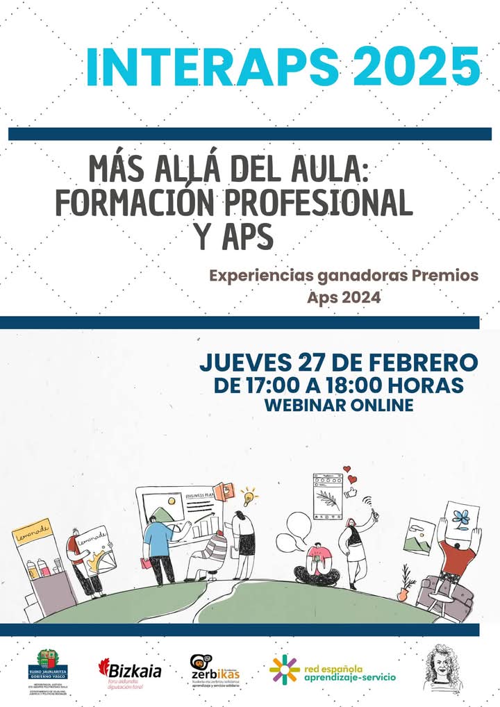 Primer INTERAPS del año 2025, dedicado a la Formación Profesional, como salir de nuestro AULA y promover el emprendimiento en nuestros proyectos de ApS en Formación Profesional. 
 Participarán los proyectos ganadores del l 2024 

forms.gle/mNKKBbuiicpQVE…