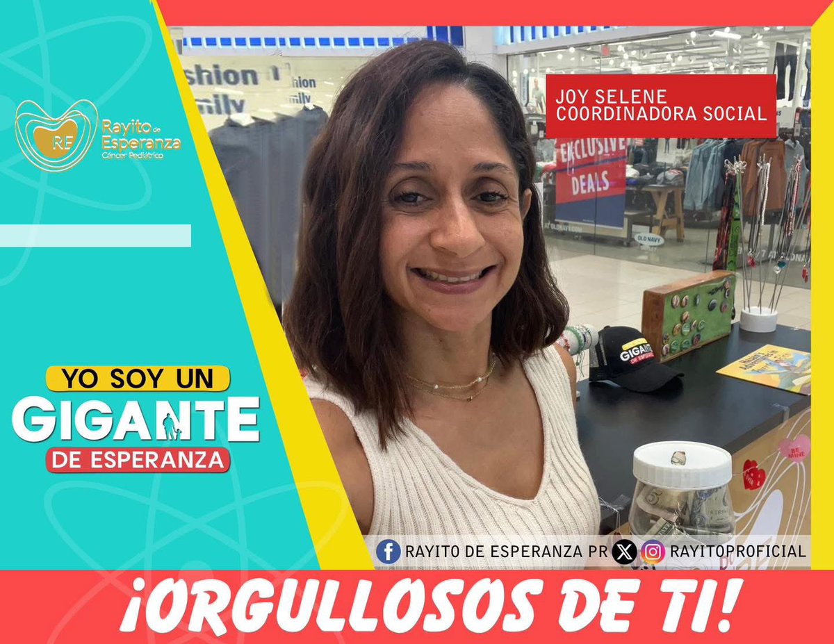 RayitoTN's tweet photo. Cuando hablamos de asociados que se entregan en cuerpo y alma por dar el máximo esfuerzo por nuestros niños pacientes de cáncer rápidamente nos viene a la mente la Coordinadora Social Sra. Joy Sierra. Un ser humano con altos valores y un gran corazón ♥️ para compartir. Hoy https://t.co/NDvOLE03N6