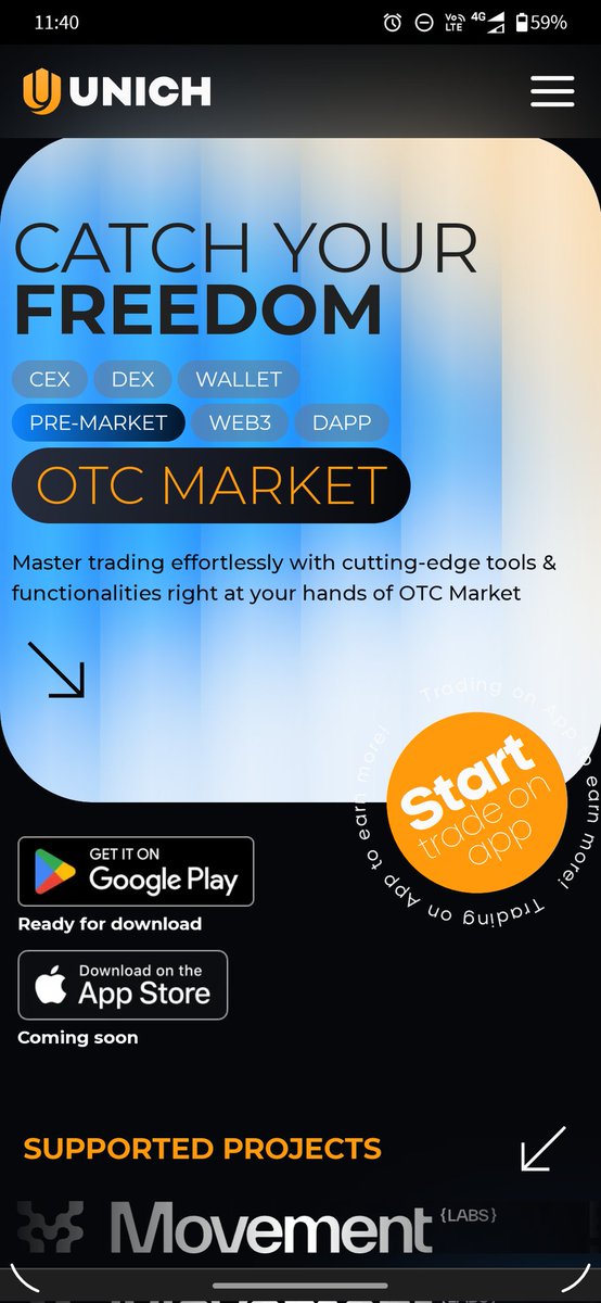 ValmirConrado's tweet photo. >>> UNICH <<<

Exchange OTC - Build in Solana

🖥️ Complete social media tasks
⛏️ Click in "Tap To Earn" to mining
🏆 Earn 50 FD points using my link
✅ Dont forget to interact daily
📚 Chech RoadMap and DYOR

⬇️⬇️⬇️

https://t.co/7nKhGx9khP

Code: DOM997 https://t.co/XFvkIiEDe9