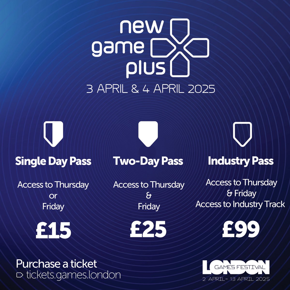 ➕  NEW GAME PLUS ➕

 Join us for New Game Plus, our brand-new two-day expo showcasing new and unreleased games. 

Find out more: games.london/newgameplus/

tickets.games.london🎟️