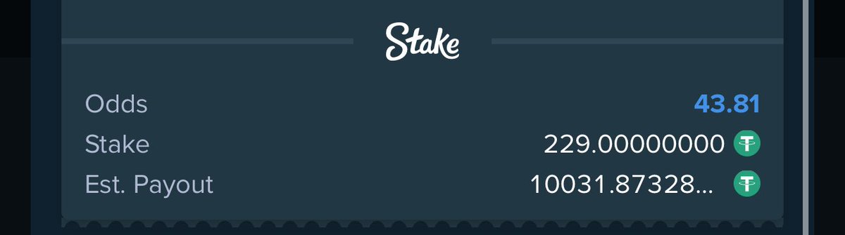 Mrbankstips's tweet image. Stake tips Today 

21 odds stake.com/sports/home?be…

57 odds stake.com/sports/home?be…

44 odds stake.com/sports/home?be…

101 odds stake.com/sports/home?be…

REGISTER A STAKE ACCOUNT VIA LINK stake.com/?c=f213c5ba25&amp;amp;…

Use Promo code banks for weekly airdrops and bonuses 

Dm…