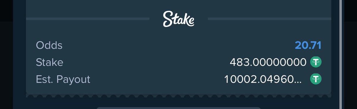 Mrbankstips's tweet image. Stake tips Today 

21 odds stake.com/sports/home?be…

57 odds stake.com/sports/home?be…

44 odds stake.com/sports/home?be…

101 odds stake.com/sports/home?be…

REGISTER A STAKE ACCOUNT VIA LINK stake.com/?c=f213c5ba25&amp;amp;…

Use Promo code banks for weekly airdrops and bonuses 

Dm…