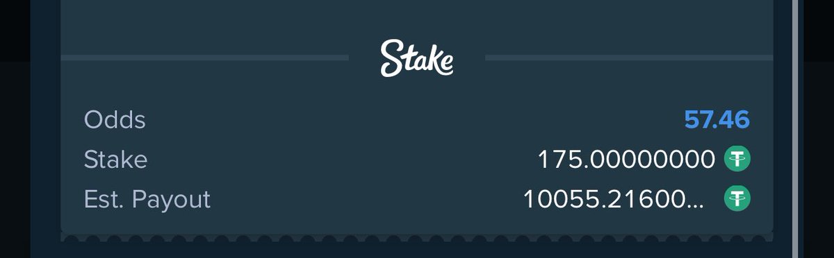 Mrbankstips's tweet image. Stake tips Today 

21 odds stake.com/sports/home?be…

57 odds stake.com/sports/home?be…

44 odds stake.com/sports/home?be…

101 odds stake.com/sports/home?be…

REGISTER A STAKE ACCOUNT VIA LINK stake.com/?c=f213c5ba25&amp;amp;…

Use Promo code banks for weekly airdrops and bonuses 

Dm…