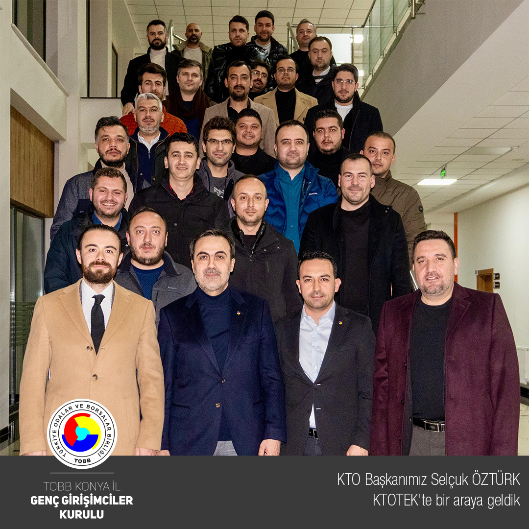 Her ayın ikinci Pazartesi gününde düzenli olarak toplandığımız KTO Teknoloji ve Eğitim Kampüsünde KTO Başkanımız Sn. Selçuk ÖZTÜRK ile bir araya geldik. Genç İş İnsanlarımızla şehrimizin ticaretini ve ekonomisini değerlendirdik.