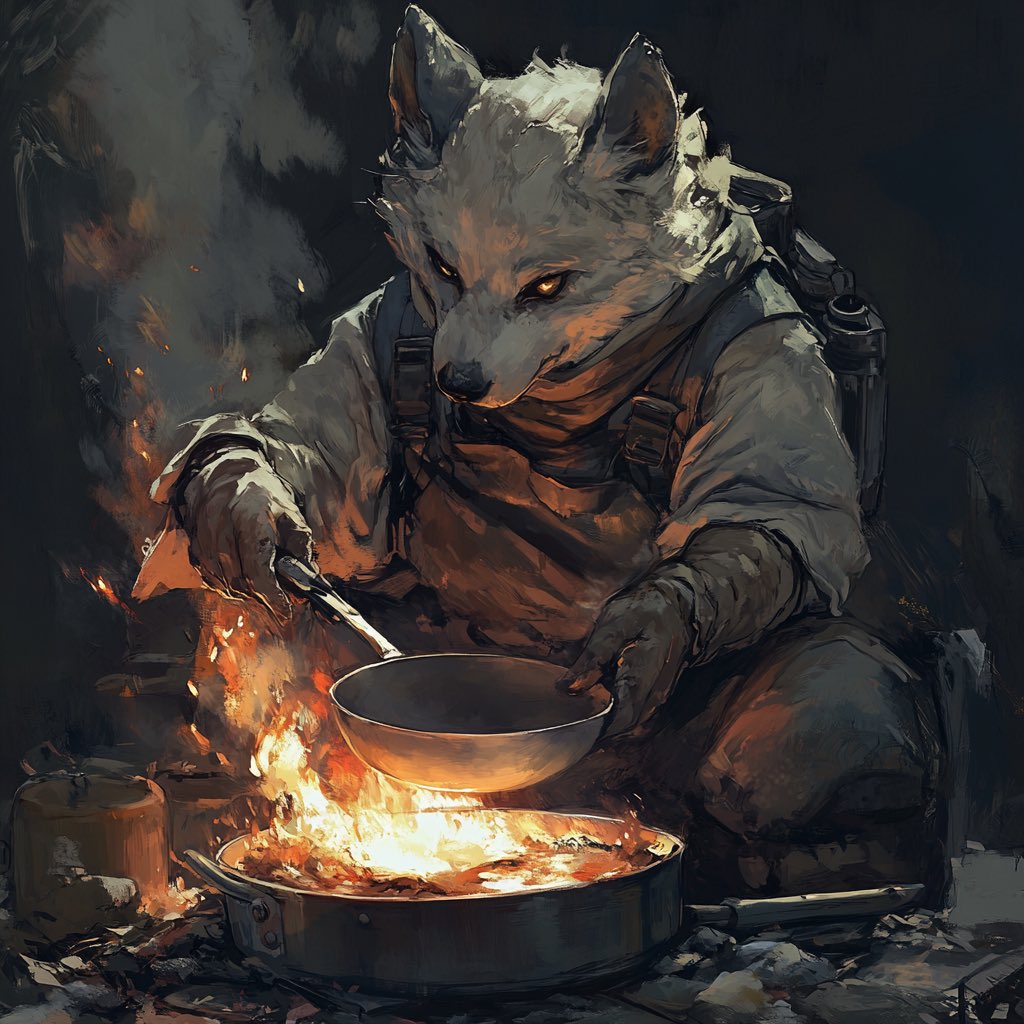 GM….got a feeling we gunna cook today 🥘