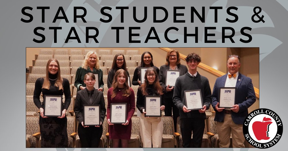 STAR Students and STAR Teachers honored carrollcountyschools.com/o/ccs/article/…