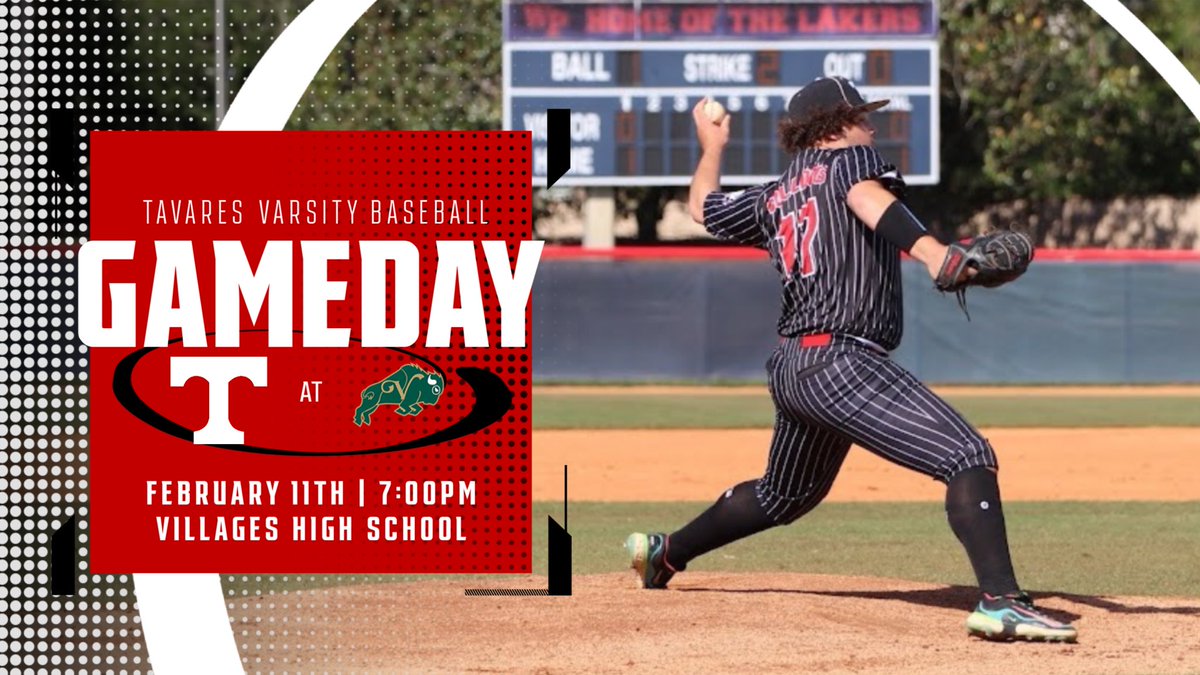 🚨GAMEDAY🚨

The Dawgs look to kickoff their 2025 season tonight as they take on The Villages at 7PM in the Season Opener! 🔴⚪️ #ProveThemWrong 

⚾️: THS @ VHS
⏰: 7:00 PM
📍: Villages HS Baseball Stadium