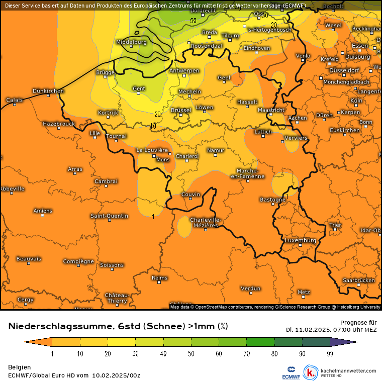 MatthiasBarbier's tweet photo. @Alpenweerman @NoodweerBenelux Inhoudelijk klopt dit natuurlijk, maar je neemt enkel een specifieke run. De korte termijnmodellen hadden dit pas relatief laat in de smiezen. Ook in ECMWF was het signaal zeker niet zo overduidelijk als jij laat zien. Er was slechts 10-20% kans. Tussen 07-13u zelfs nog kleiner.. https://t.co/jyPjvkVElV