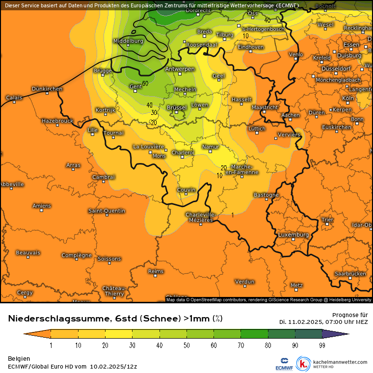 MatthiasBarbier's tweet photo. @Alpenweerman @NoodweerBenelux Inhoudelijk klopt dit natuurlijk, maar je neemt enkel een specifieke run. De korte termijnmodellen hadden dit pas relatief laat in de smiezen. Ook in ECMWF was het signaal zeker niet zo overduidelijk als jij laat zien. Er was slechts 10-20% kans. Tussen 07-13u zelfs nog kleiner.. https://t.co/jyPjvkVElV