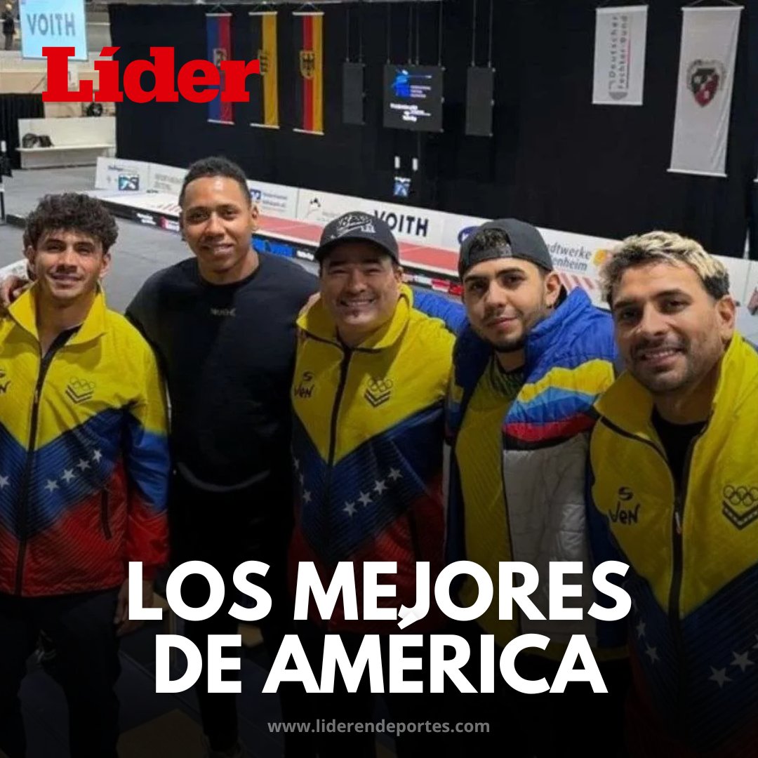 El equipo de esgrima criollo es líder del ránking en América 🔝🤺🇻🇪

📌Los atletas que conforman el conjunto Rubén, Francisco y Jesús Limardo; además de Grabiel Lugo se encuentra en la séptima casilla a escala mundial.
.
.
📲💻La nota completa en LiderenDeportes.com
.
.