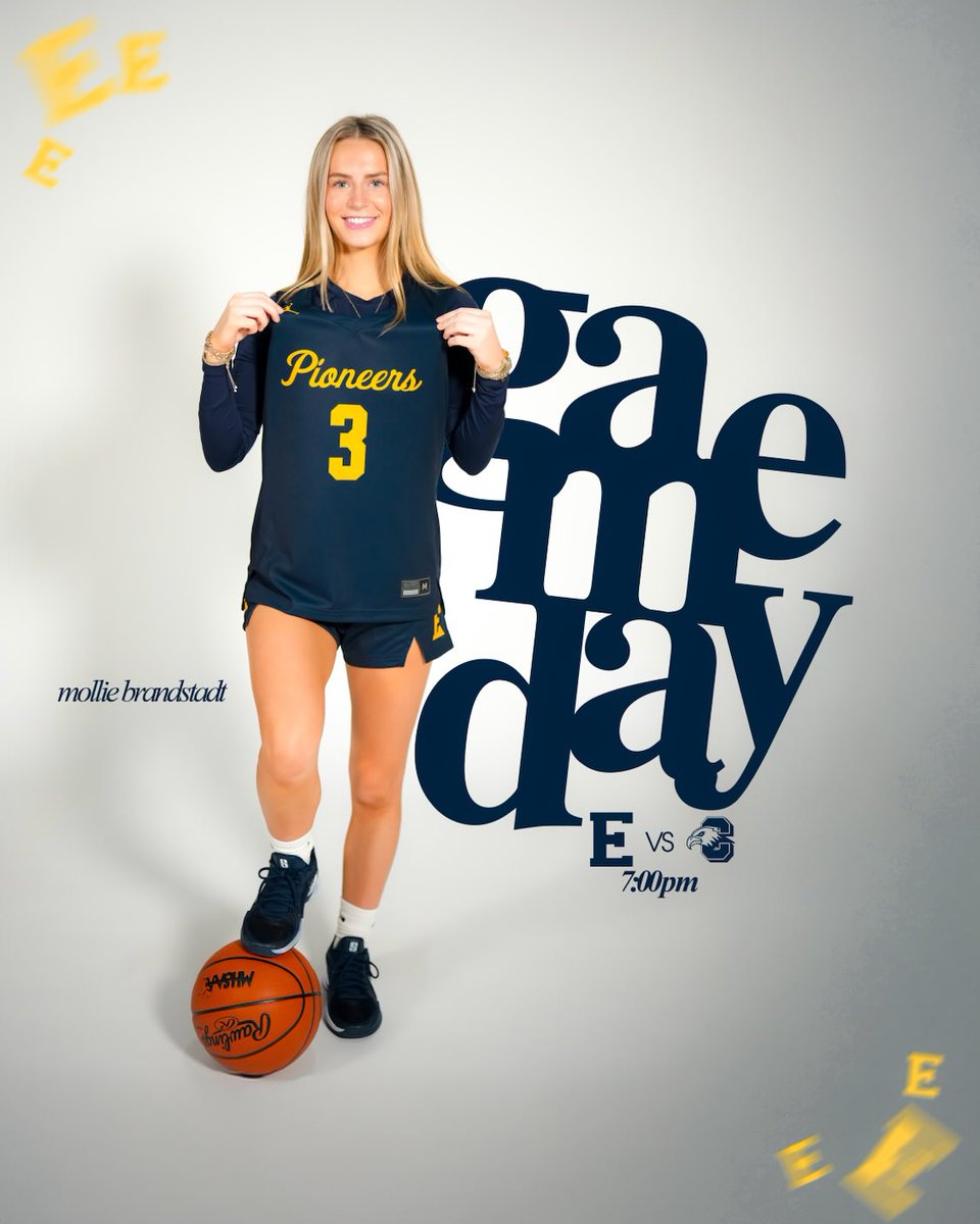 GREAT MORNING! It’s Game day! Come show your support at 7pm at home! #ETG
