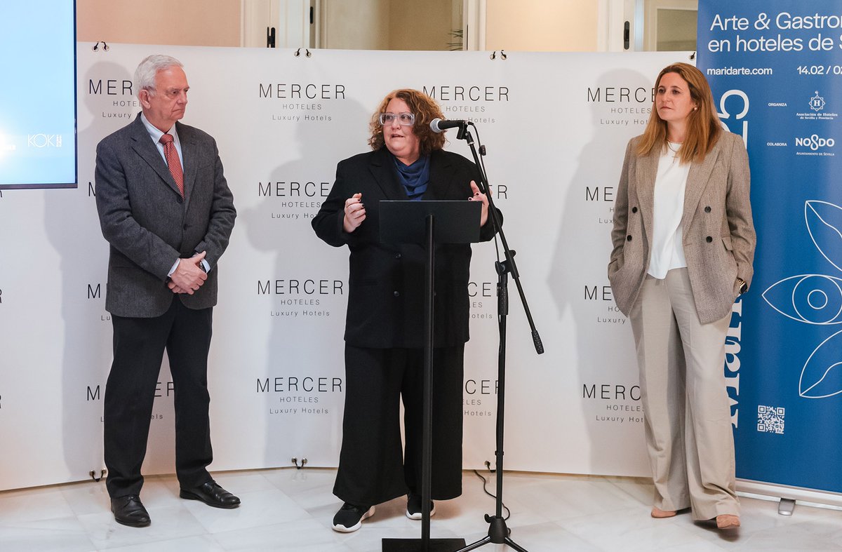 Se ha presentado la II edición del Festival Maridarte, que desde el 14 de febrero hasta el 2 de marzo ofrecerán en dieciséis hoteles de Sevilla la posibilidad de maridar su cocina de autor con exposiciones de obras artísticas contemporáneas. Más info 👉 maridarte.com