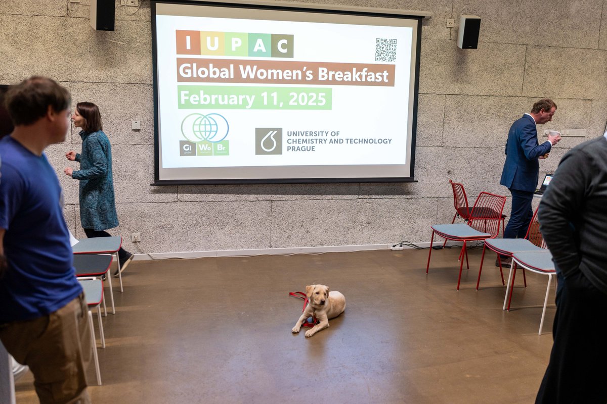 Today is the International Day of Women and Girls in Science, and I organized the <a href="/IUPAC/">IUPAC</a>  Global Women’s Breakfast #GWB2025 at <a href="/VSCHT/">VŠCHT / UCT Prague</a>. A huge thank you to all the speakers and participants. Looking forward to seeing you again next year!
fchi.vscht.cz/gwb/gwb2025