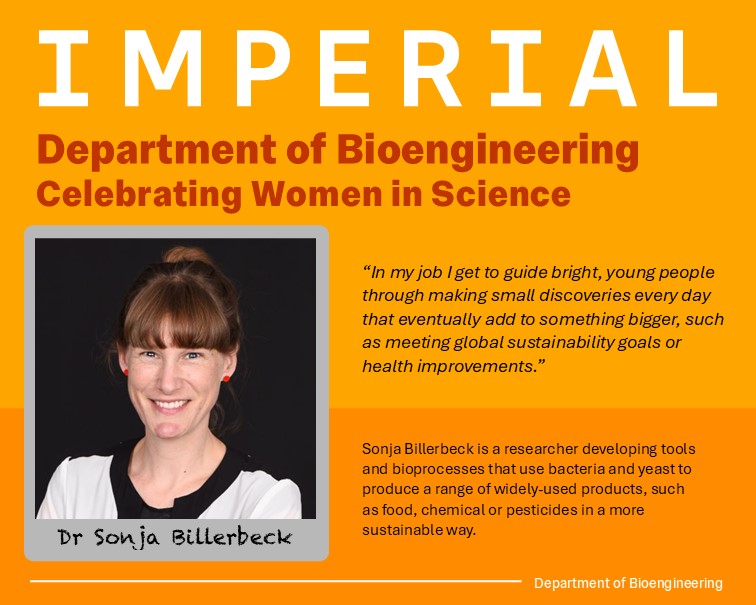 Bioengineering (@imperialbioeng) on Twitter photo 👩🔬 Science thrives when women are included!
Meet Dr <a href="/billerbeck_s/">Sonja Billerbeck</a>, whose research is making bioprocesses more sustainable by using bacteria & yeast to produce food and chemicals 🌱
#IDWGS2025 👩🔬 Science thrives when women are included!
Meet Dr <a href="/billerbeck_s/">Sonja Billerbeck</a>, whose research is making bioprocesses more sustainable by using bacteria & yeast to produce food and chemicals 🌱
#IDWGS2025
