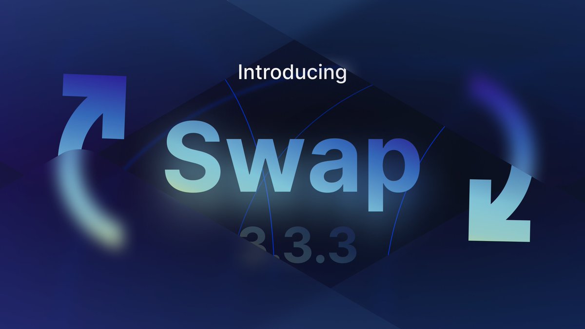 Something new is on the horizon. 👀

Xaman 3.3.3 introduces the "Swap" function—bringing together the brightest minds &amp; top projects on XRPL to offer a seamless $XRP &amp; XRPL token swapping experience—right inside your Xaman wallet.

Stay tuned as 3.3.3 is set to launch soon. 🚀