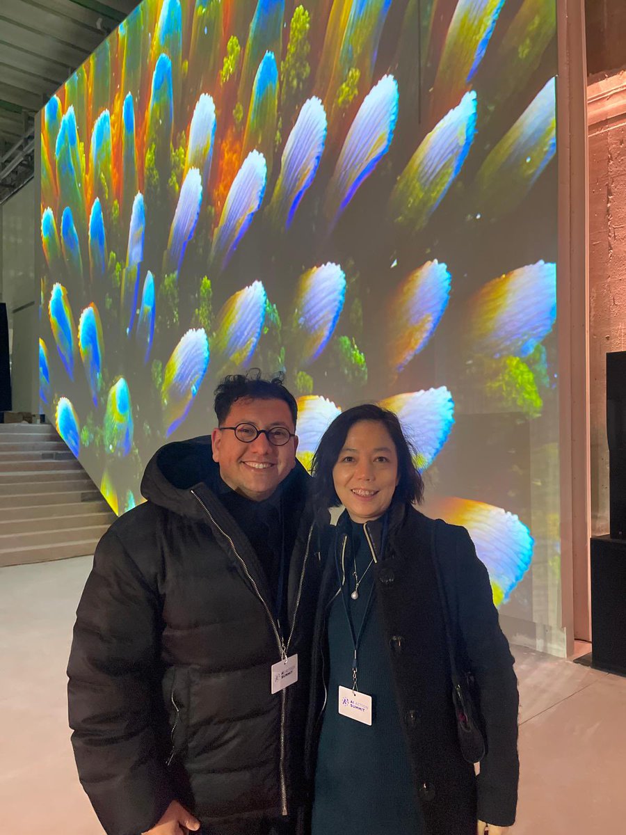 <a href="/JDVance/">JD Vance</a> <a href="/joteo_ylm/">Josephine Teo</a> <a href="/peterkyle/">Peter Kyle</a> <a href="/ClaraChappaz/">Clara Chappaz</a> <a href="/erikbryn/">Erik Brynjolfsson</a> <a href="/demishassabis/">Demis Hassabis</a> <a href="/ylecun/">Yann LeCun</a> Also met up with an artist I’ve admired for a long time, and is now a dear friend of me and <a href="/theworldlabs/">World Labs</a>  - <a href="/refikanadol/">Refik Anadol</a> . We share the belief that AI can empower and augment human creativity if used right. 6/N