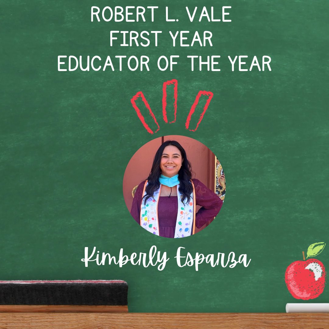 🎉 Big shoutout to our Educator of the Year, Mrs. Delgado, and First Year Educator of the Year, Mrs. Esparza! Their commitment to excellence inspires us all. 🙌 #EducationExcellence #TeachersRock #RaysUp