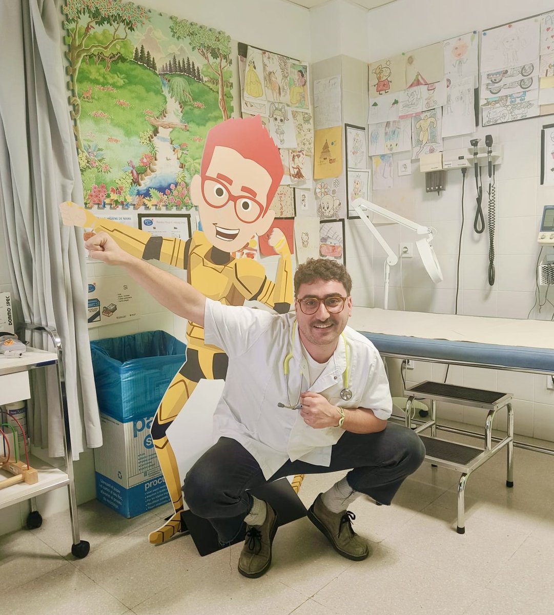 Durant els mesos de febrer i març , estarà amb nosaltres el Dr. Nicolás Martinez,
resident de 4rt any de Pediatria de l'Hospital Universitari de Cruces. Realitzarà la rotació amb Pediatria dels Pirineus al Pallars com a part de la seva formació en Pediatria rural 😃
