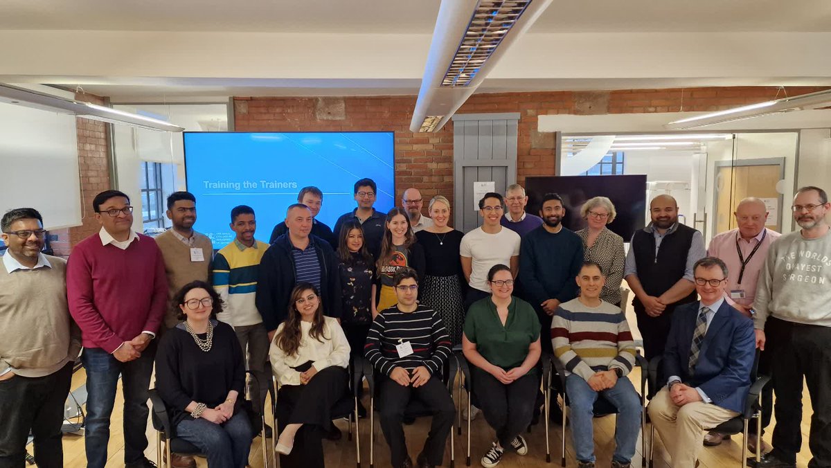 We've had a great time delivering the Training the Trainers Course in Birmingham this week, and it was good to have former RCSEd President, Mr Ian Ritchie and current Vice-President, Prof Tim Graham with us today.

Learn more about our next course in May: bit.ly/3EICLaB