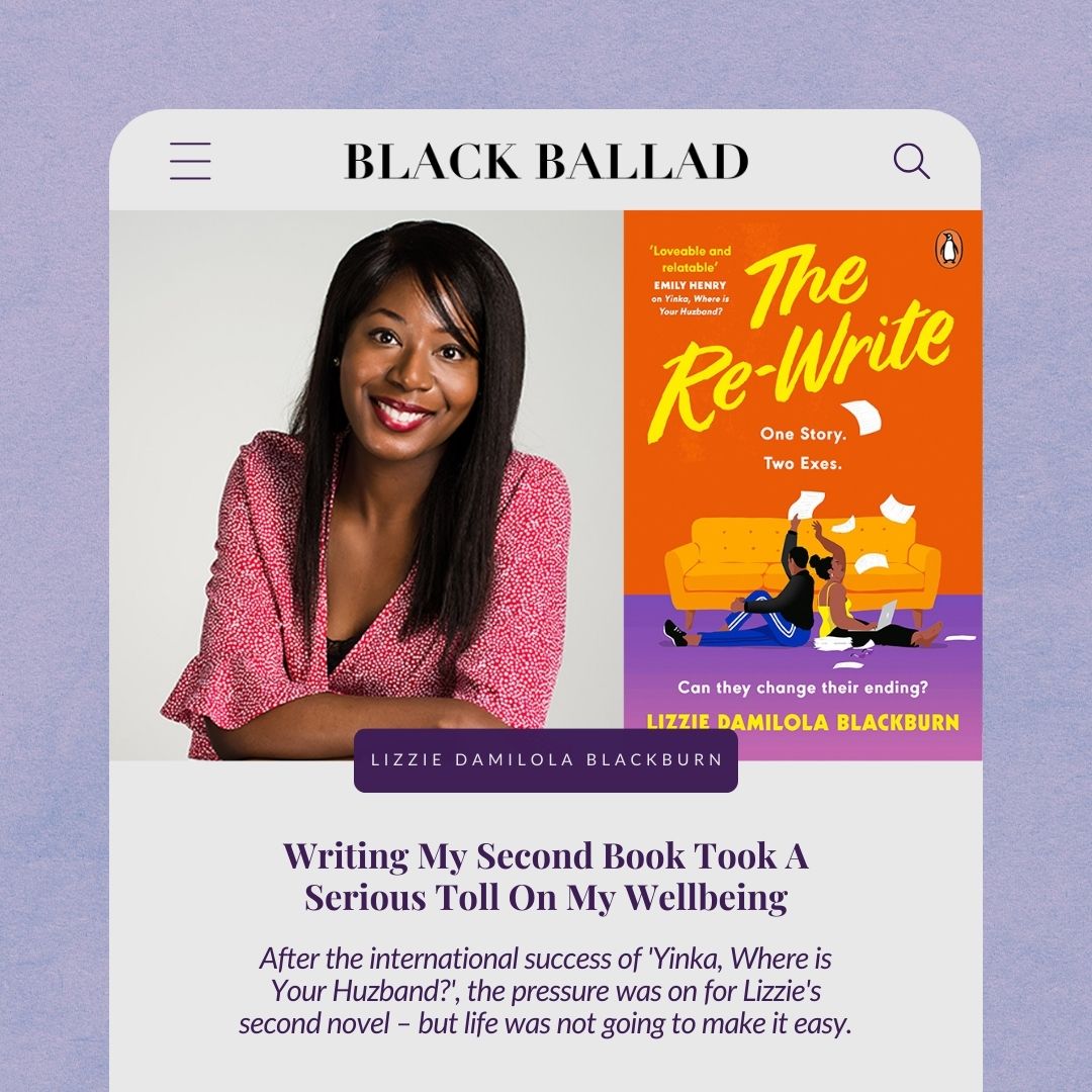 Lizzie Damilola Blackburn (@damilolalizzie) on Twitter photo The Re-Write may be a joyful second-chance romance, but it was born out of a time filled with frustration and struggle.
Thank you <a href="/BlackBalladUK/">Black Ballad</a> for providing a safe space for me to share my journey🙏🏾💜
blackballad.co.uk/creative-caree… The Re-Write may be a joyful second-chance romance, but it was born out of a time filled with frustration and struggle.
Thank you <a href="/BlackBalladUK/">Black Ballad</a> for providing a safe space for me to share my journey🙏🏾💜
blackballad.co.uk/creative-caree…