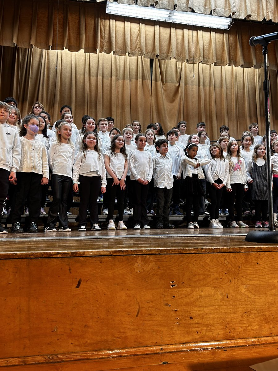 Seeing my students take the stage and sing their hearts out was pure magic. 🎶✨ From True Colors to Lean on Me, they filled the room with joy. (And brought some of us tears!) So grateful to have a front row seat to their 3rd grade year. 🎤 #proudteacher #WeAreChappaqua