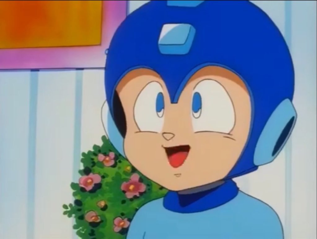 spacelight977's tweet image. Megaman ova screenshots bc he’s so cute..
🧵thread: