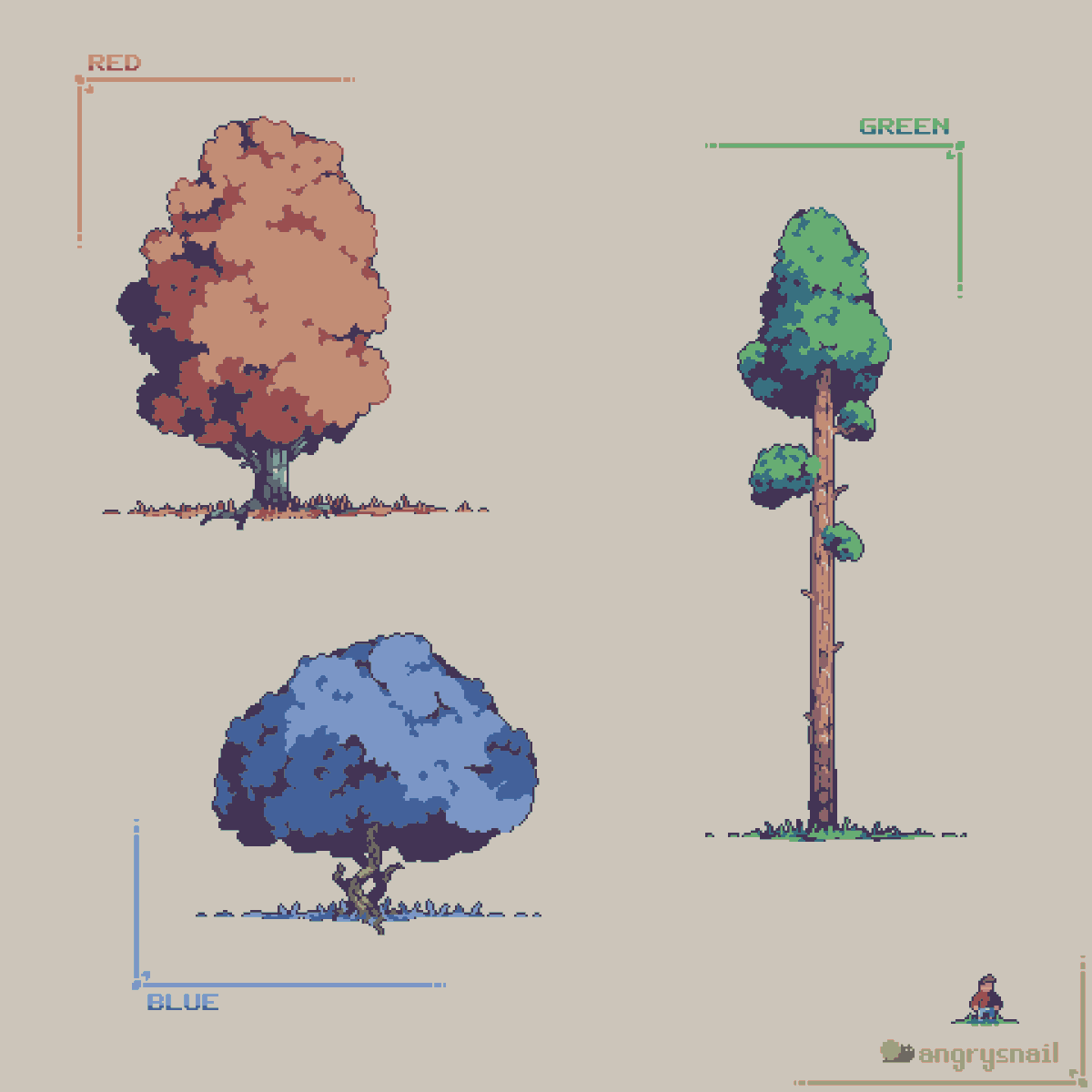 I return from my winter slumber to bring you ... RGB trees!