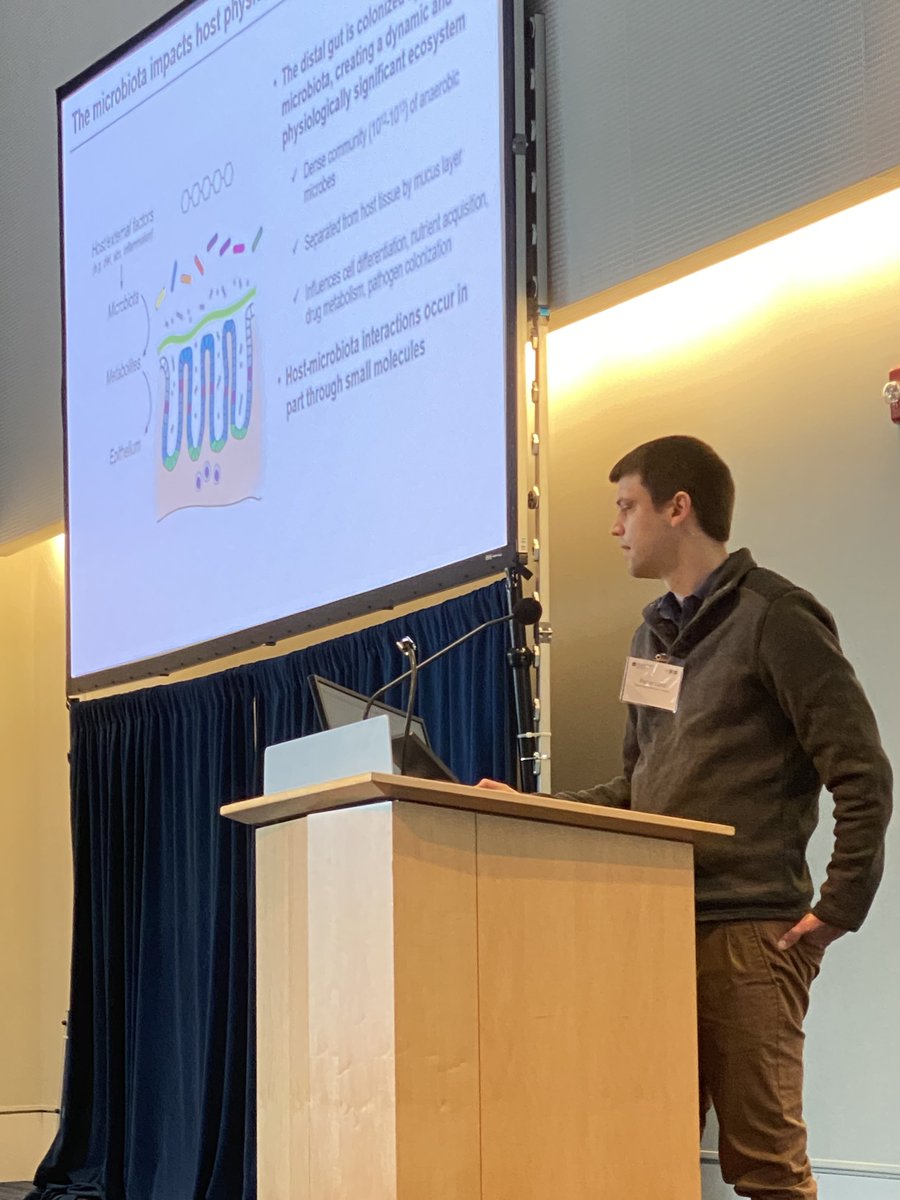 Adam Burgener (@adam_d_burgener) on Twitter photo Dr Peder Lund from <a href="/CWRUSOM/">CWRU School of Medicine</a> presenting on how the microbiome contributes to gut epithelial health via small metabolites, and perturbation of this contributes to diseases
-the 3rd Annual Case Comprehensive Cancer Center Microbiome Workshop
<a href="/caseccc/">Case Comp Cancer Ctr</a> <a href="/cwru/">Case Western Reserve</a> #microbiome Dr Peder Lund from <a href="/CWRUSOM/">CWRU School of Medicine</a> presenting on how the microbiome contributes to gut epithelial health via small metabolites, and perturbation of this contributes to diseases
-the 3rd Annual Case Comprehensive Cancer Center Microbiome Workshop
<a href="/caseccc/">Case Comp Cancer Ctr</a> <a href="/cwru/">Case Western Reserve</a> #microbiome