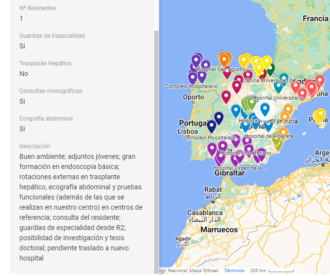 aegastro's tweet photo. 📢¿Quieres Digestivo para tu residencia MIR?

Nuestro mapa para R0s... ¡no es sólo un mapa! 😎
- Tabla con datos para poder comparar hospis ¿Ecografía? ¿Guardias? ¿Consultas monográficas?
- Contacta tutores
- Pincha en en el mapa, +info en lateral
https://t.co/uRoRWPcvKw https://t.co/s1rH60nCBI