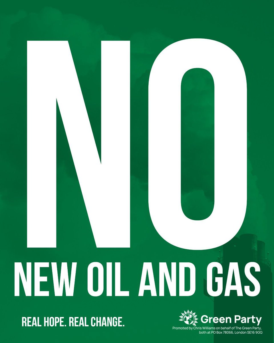BP and others are scrapping renewable energy projects and increasing oil &amp; gas production because they made a few less BILLION in profits last year

All while temperature records keep being smashed and extreme weather becomes more frequent

Now is not the time for more oil &amp; gas