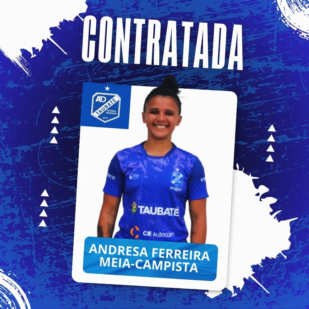 taubatefeminino's tweet image. CONTRATADA! 📝⚪🔵

Nosso meio ganha mais um reforço! #adtaubate #taubate #vaitaubate
