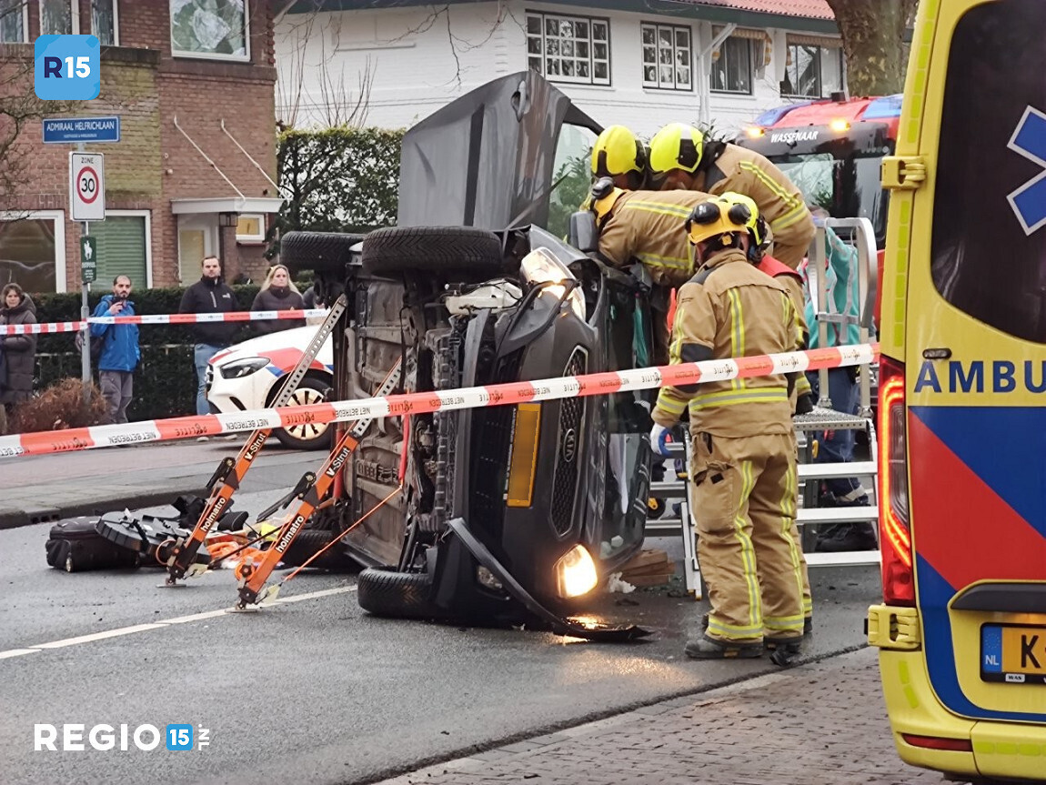Twee gewonden bij ongeval in Wassenaar
