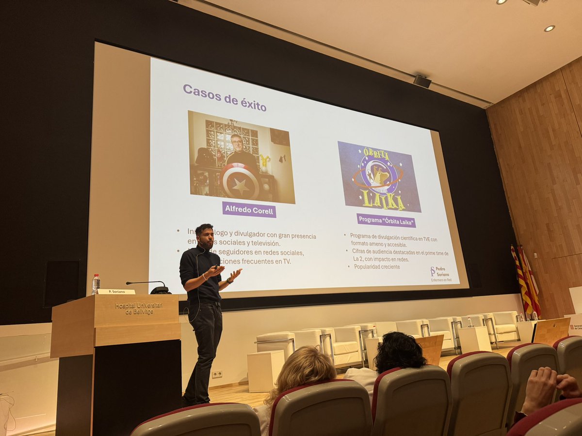 Jordi Adamuz (@jordi_adamuz) on Twitter photo Hablamos de divulgación científica. Muchas gracias <a href="/EnfermeroEnred/">Pedro Soriano</a> 🔝🔝📣📣 Jornada recerca multidisciplinària <a href="/hbellvitge/">Hospital Universitari Bellvitge | HUB</a> Hablamos de divulgación científica. Muchas gracias <a href="/EnfermeroEnred/">Pedro Soriano</a> 🔝🔝📣📣 Jornada recerca multidisciplinària <a href="/hbellvitge/">Hospital Universitari Bellvitge | HUB</a>