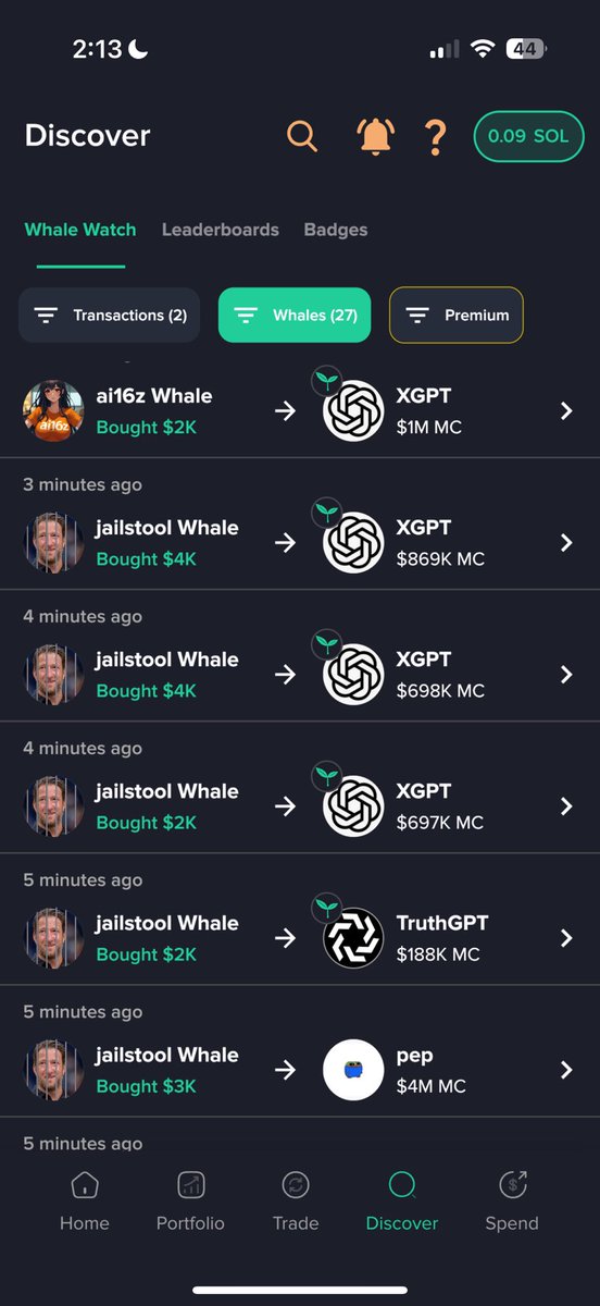 moonxxdawg's tweet image. PSA:
your about to miss another train.
@assetdash 🤝🏼 $moby
only coin w the backing of a state of the art AI agent AND a trading platform that shxts on @phantom n @krakenfx
the AMEX of crypto 🤝🏼 the future $moby
cant get this tek anywhere else, i promise.
your welcome.