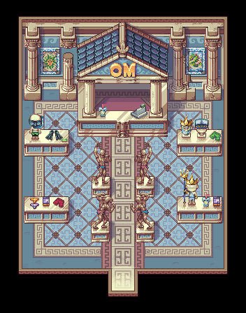 KrampusParty's tweet image. Are you making a cozy rpg and you need a pixel artist to make it beautiful? I'm your guy!