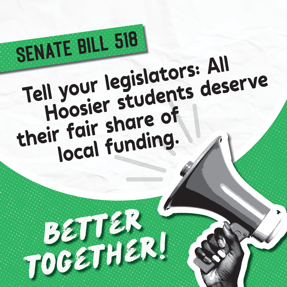 shiningmindsCM's tweet photo. A bill in the Indiana Statehouse could give charter schools access to local property tax funds, boosting support for learners. Let your lawmaker know: https://t.co/stBBNUQG6r https://t.co/lolmhqoybD