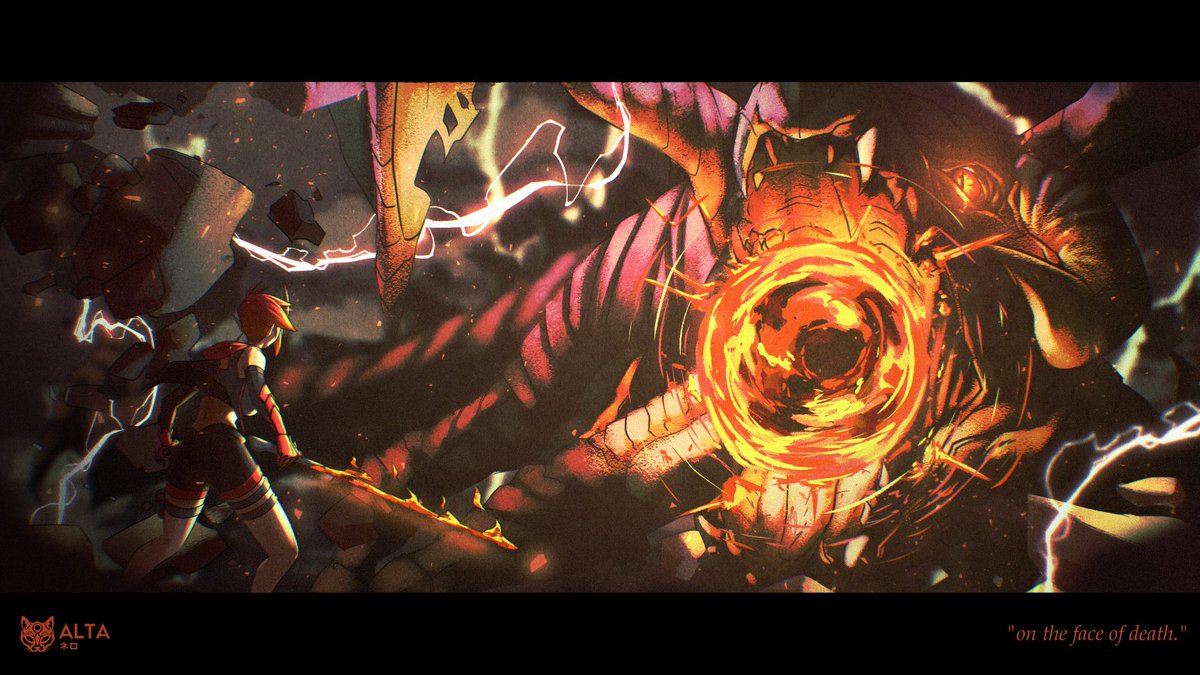 "on the face of death"

I FINISHED THE ART
after a long time of putting the WIP on my closet i actually finished it lol

#artshare #arttwt