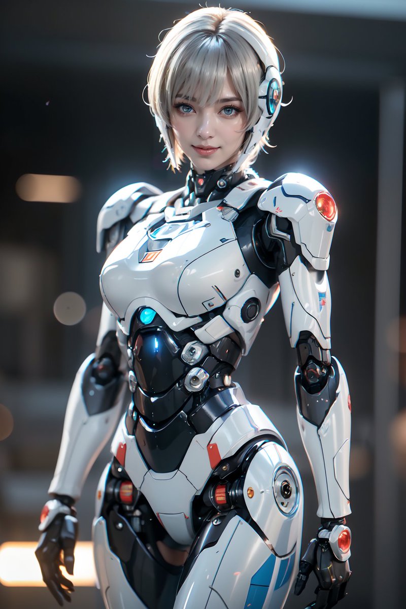 Cyber Beauty
#AIメカメカしい女子