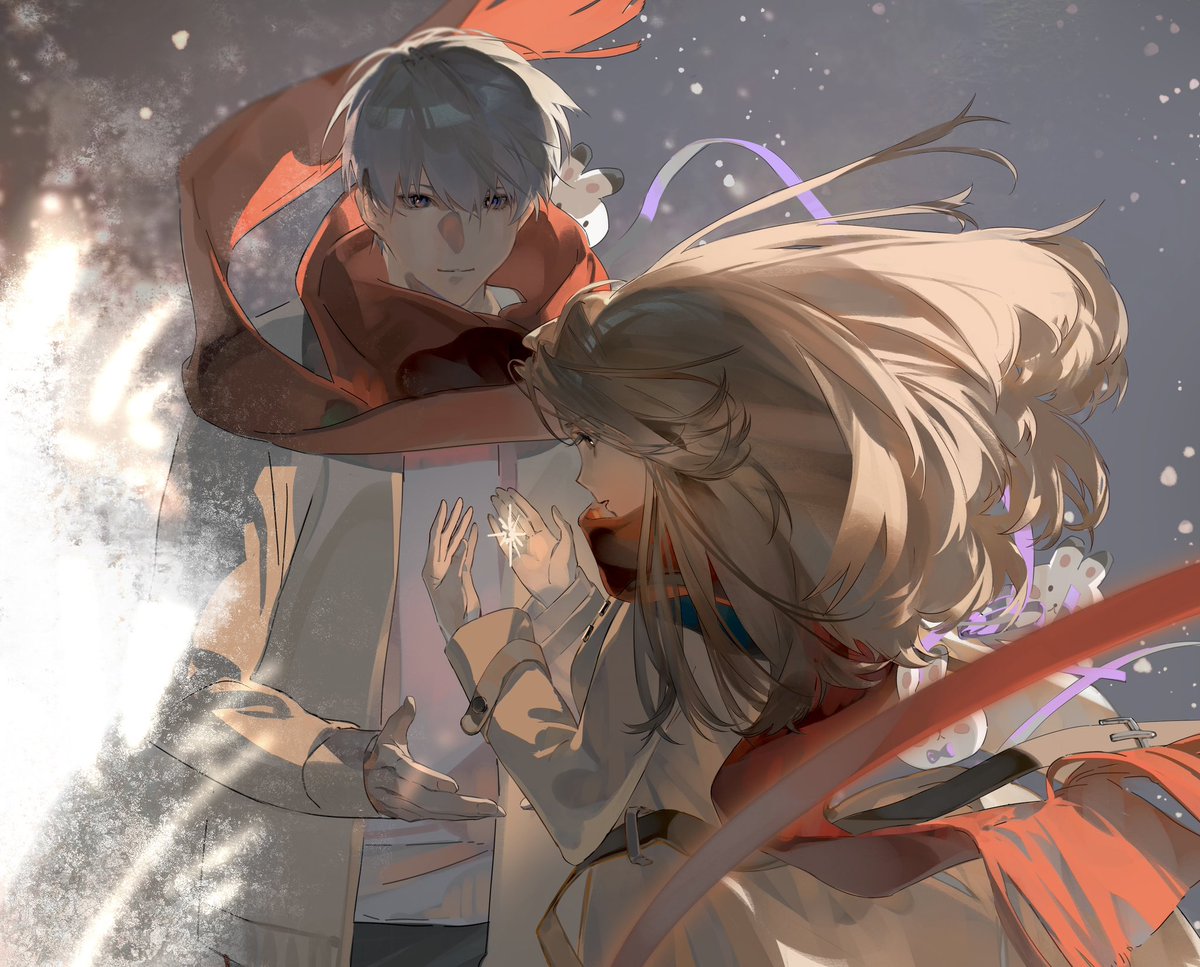 __Meatbun's tweet photo. 烟火.
Fireworks. 
元宵节快乐！
#恋与深空 #沈星回 #LoveandDeepspace #Xavier https://t.co/OaX4DTWq8c