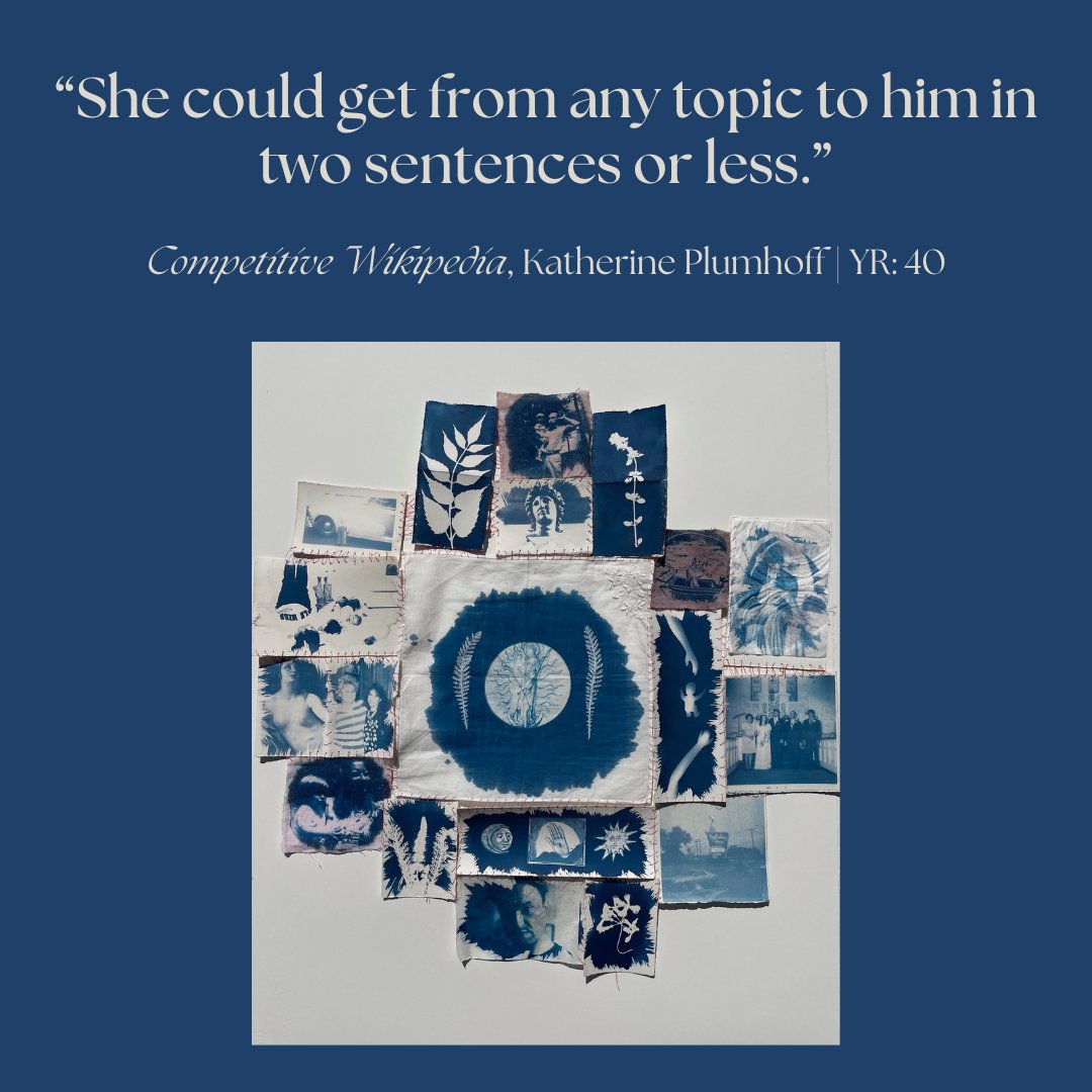 🌀🌀🌀 Today we're reading COMPETITIVE WIKIPEDIA by KATHERINE PLUMHOFF in YR: 40, out now at yr.olemiss.edu 🌀🌀🌀
—
YR is now accepting submissions for the Barry Hannah Prize in Fiction and the Yellowwood Poetry Prize! Send in your work via the link in our bio!