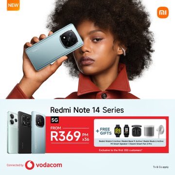 The Redmi Note 14 Series is here, it set a bar and got all the attention needed. What a massive launch. 🔥 
#RedmiNote14LaunchZA
#ShootLikeaPro