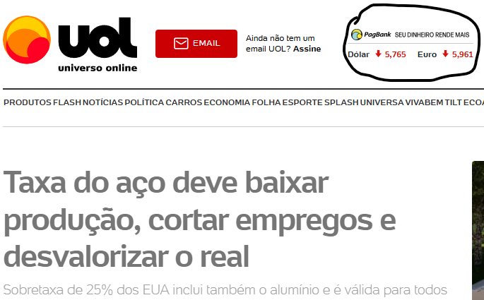 Os "analistas" da uol kkkkkkkkkkk