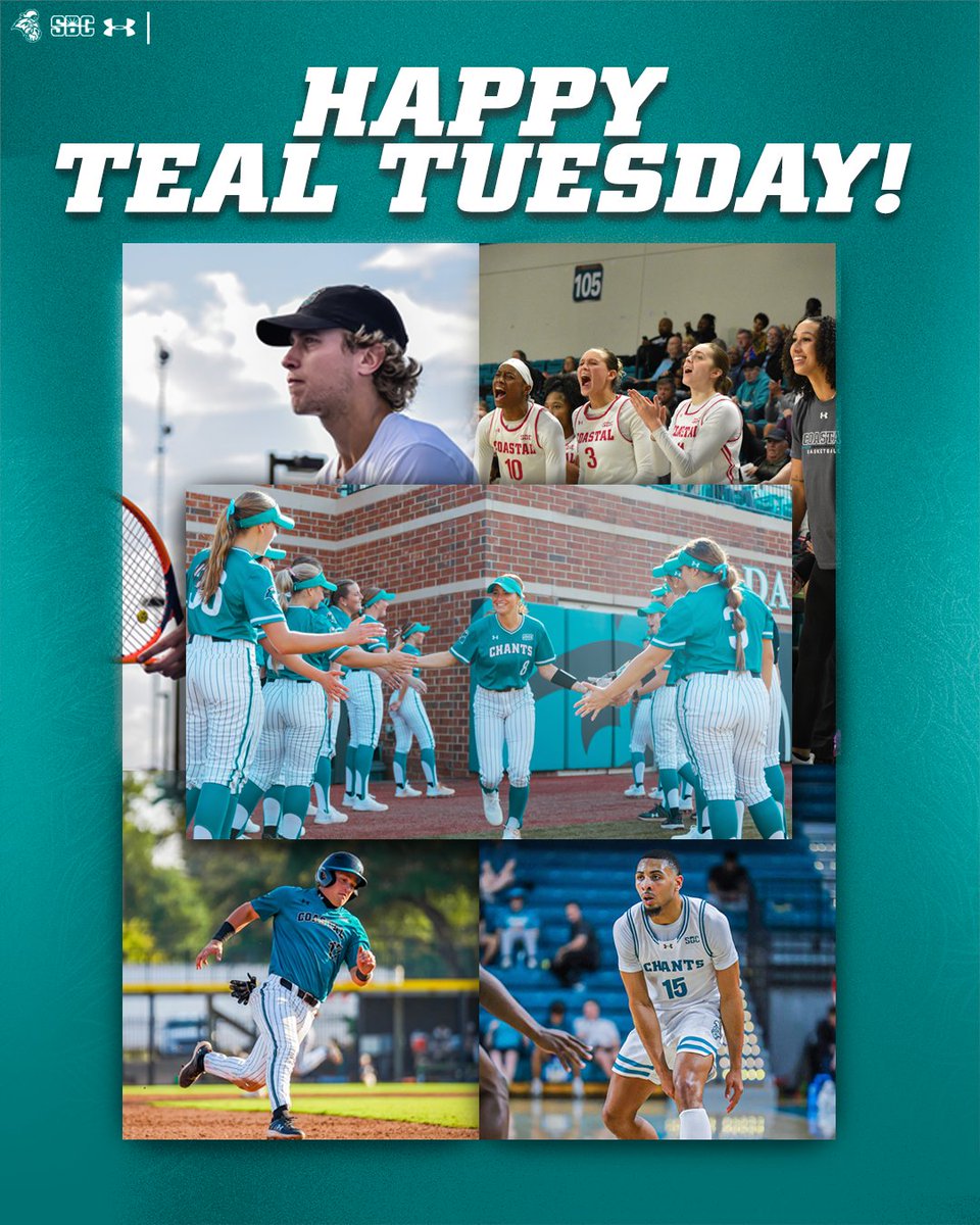 On Tuesdays we wear TEAL! 

#ChantsUp I <a href="/ConwayAlive/">ConwayDowntownAlive</a>