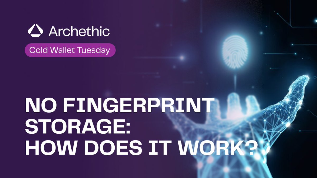 archethic's tweet photo. 🔐 Your fingerprint unlocks your wallet—but never gets stored.

Sounds impossible? That’s because no other cold wallet does this.

Instead of saving your biometric data, Archethic’s Cold Wallet turns your fingerprint into a cryptographic key in real time.

✅ No stored fingerprint – Nothing for hackers to steal
✅ Processed locally – Never leaves your device
✅ Live detection – Ensures it’s really you, every time

💡 This is security without compromise. Ready to see it in action? 👀
